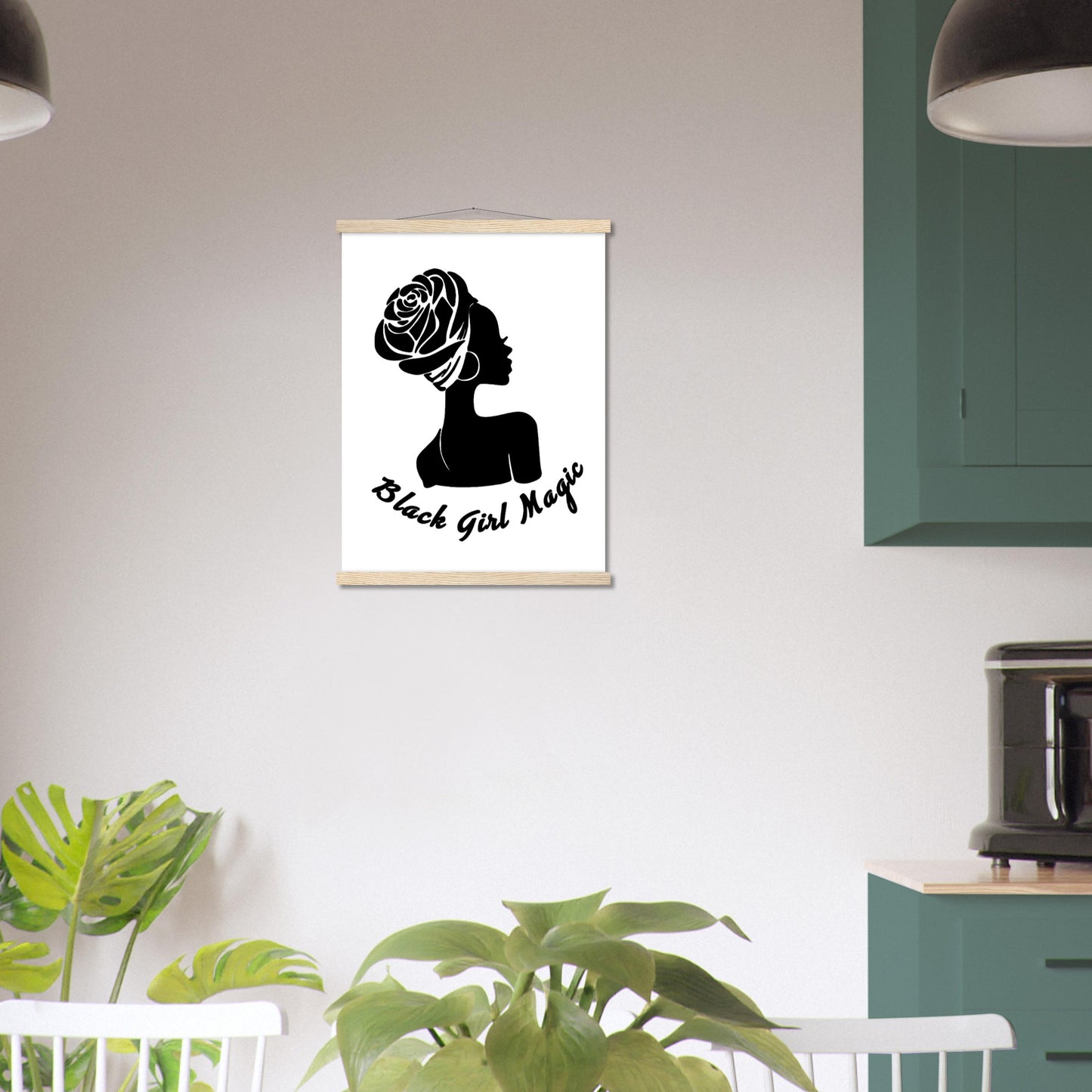 "Black Girl Magic" Wall art