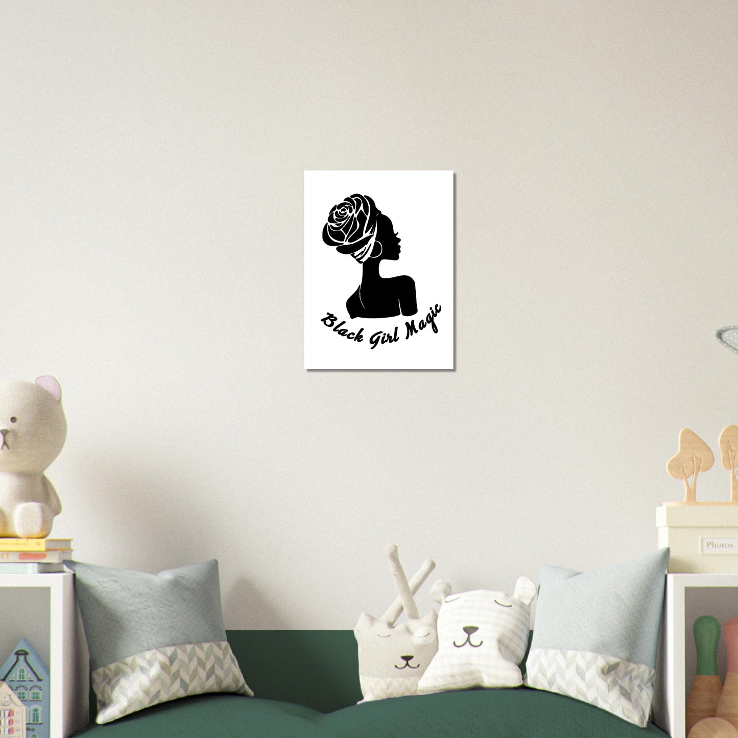 "Black Girl Magic" Wall art