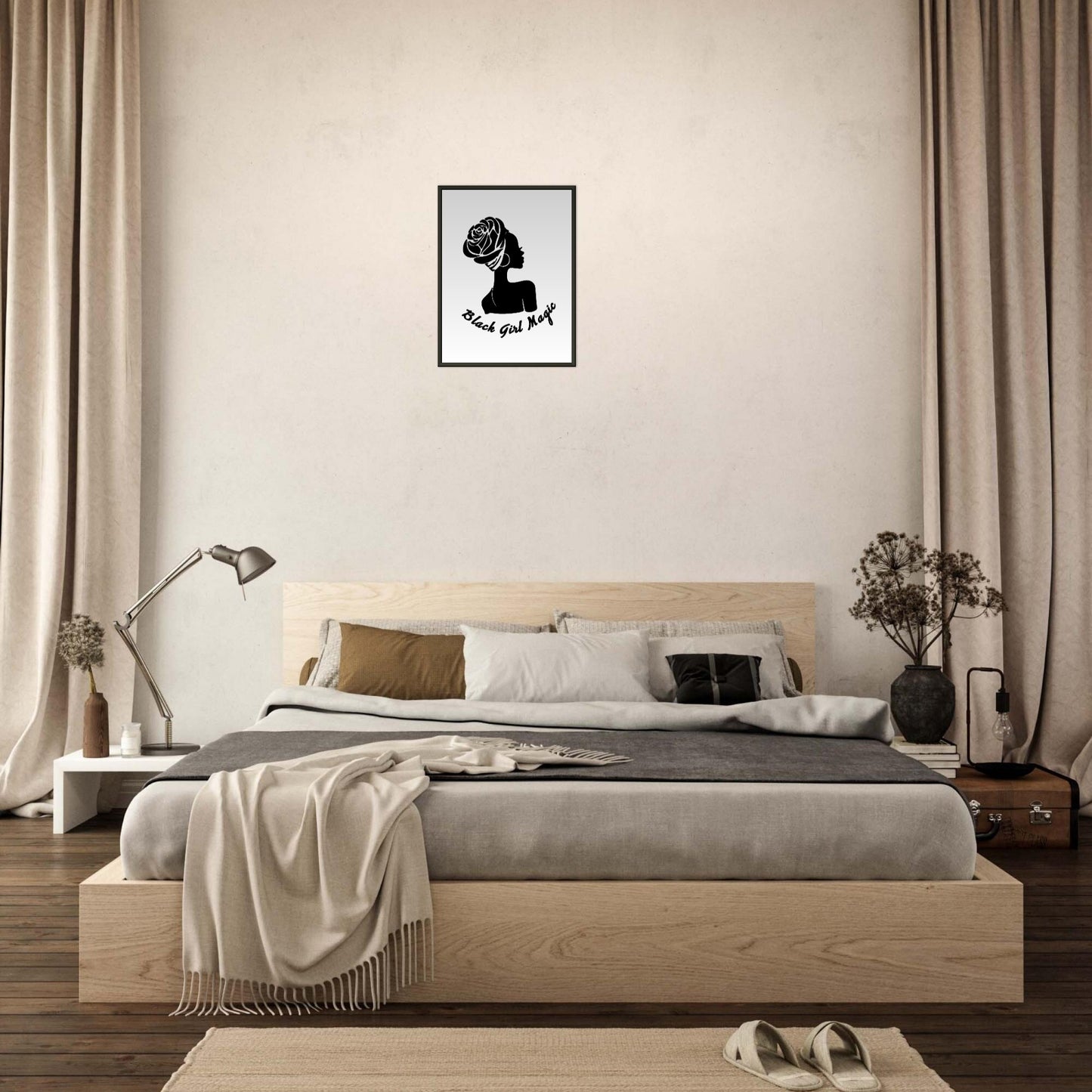 "Black Girl Magic" Wall art