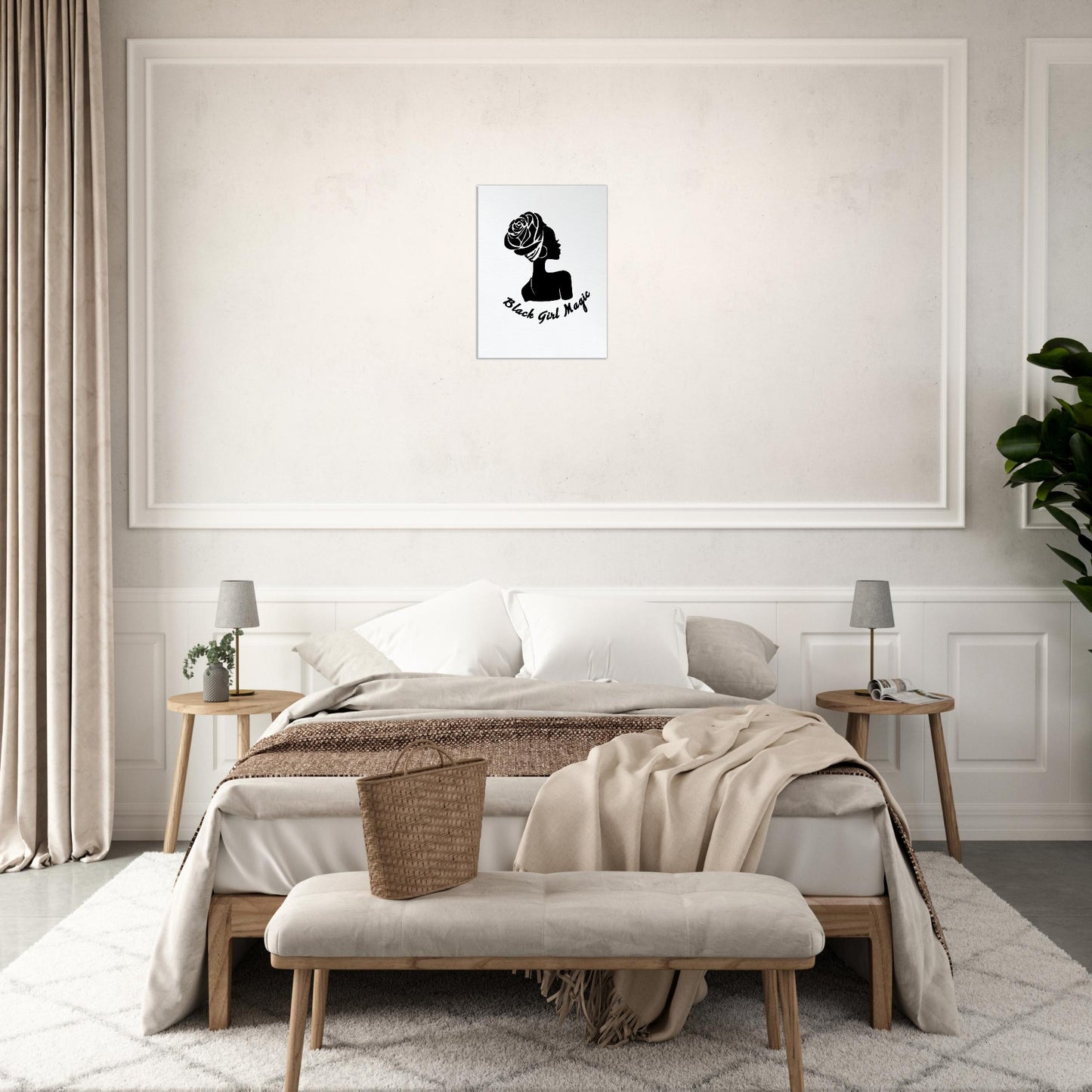 "Black Girl Magic" Wall art
