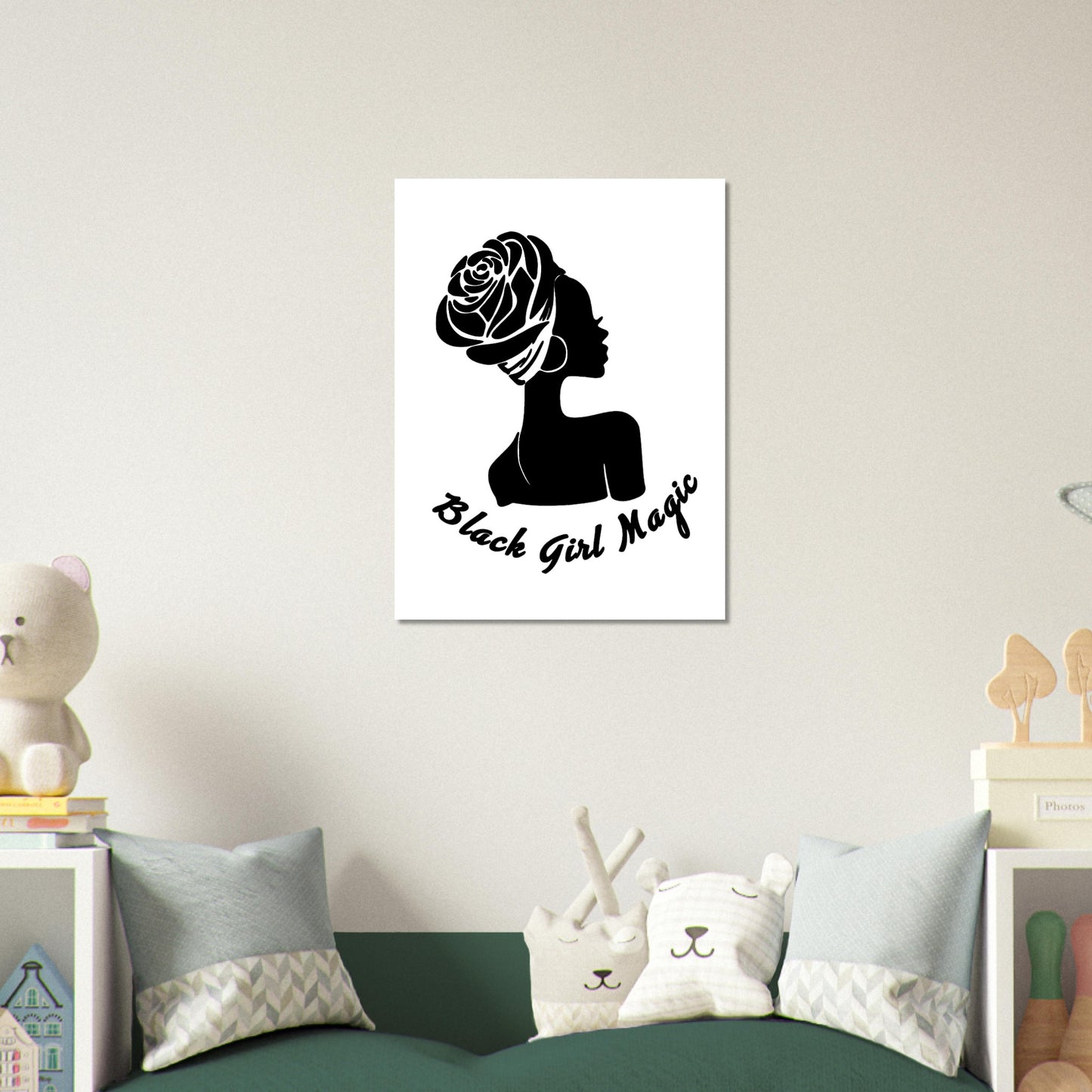 "Black Girl Magic" Wall art