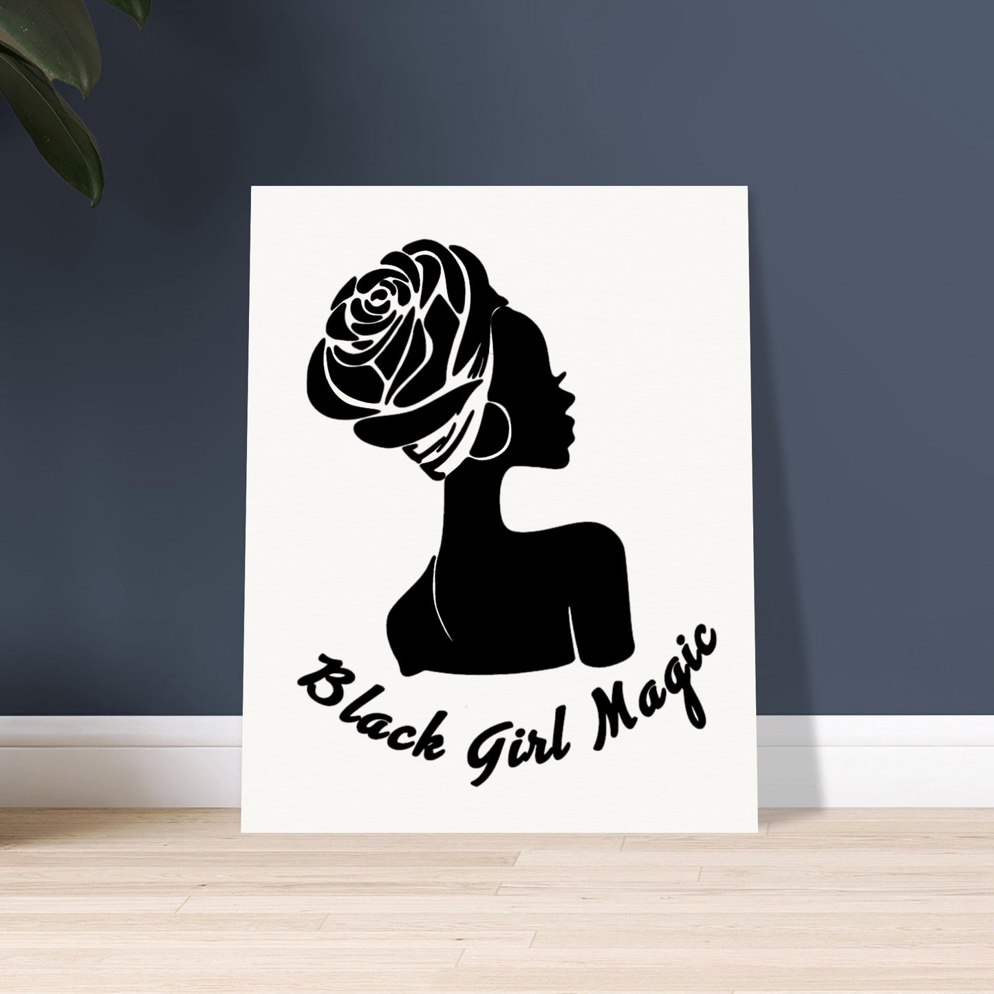"Black Girl Magic" Wall art