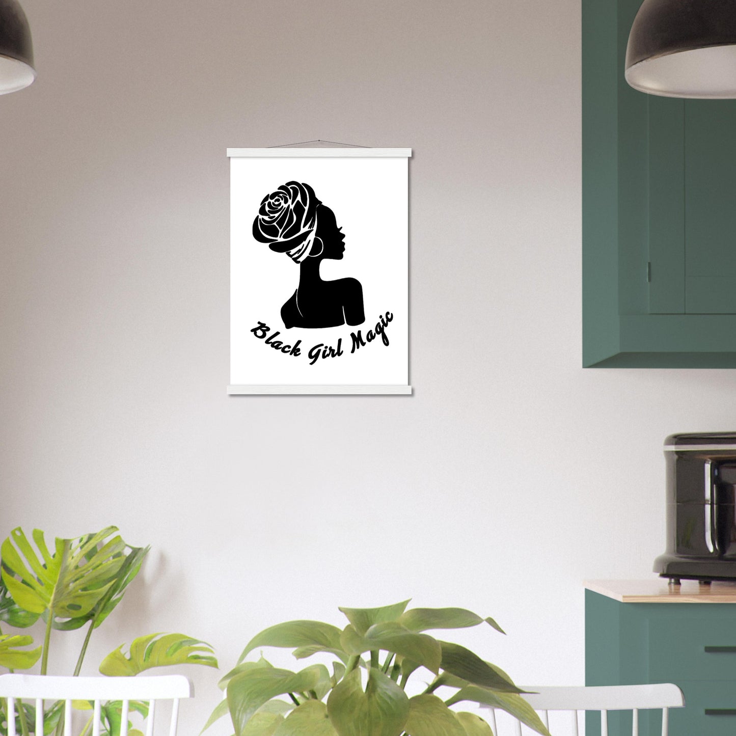 "Black Girl Magic" Wall art