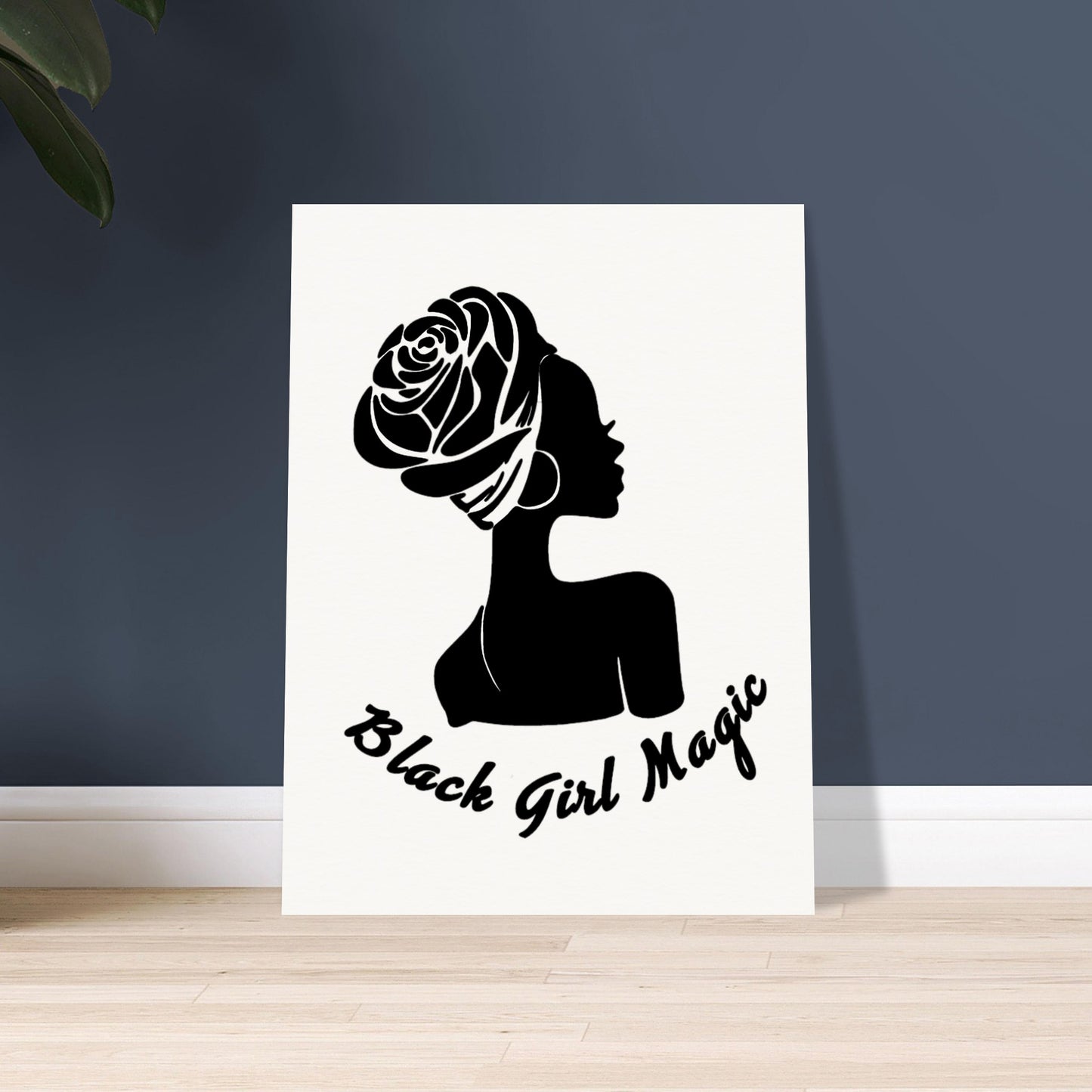 "Black Girl Magic" Wall art