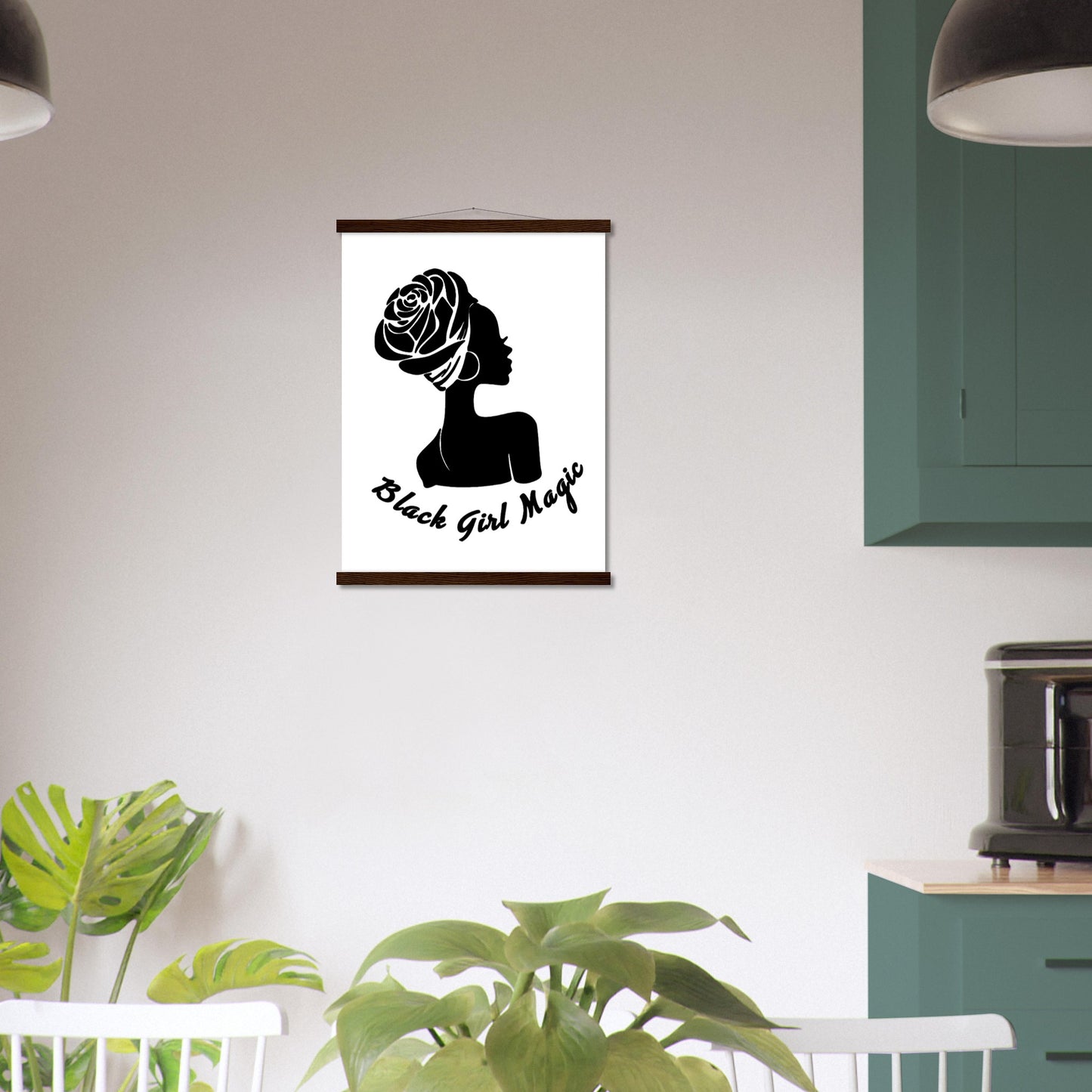 "Black Girl Magic" Wall art