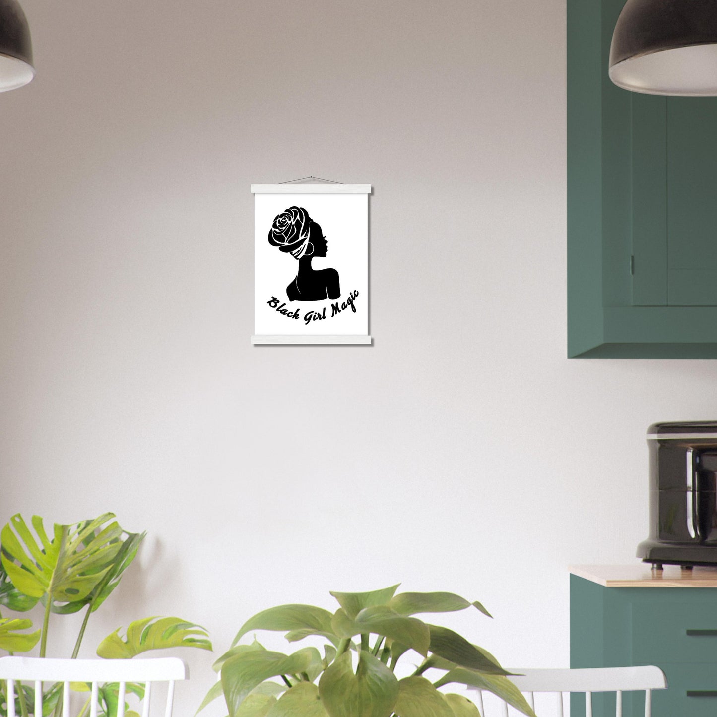 "Black Girl Magic" Wall art