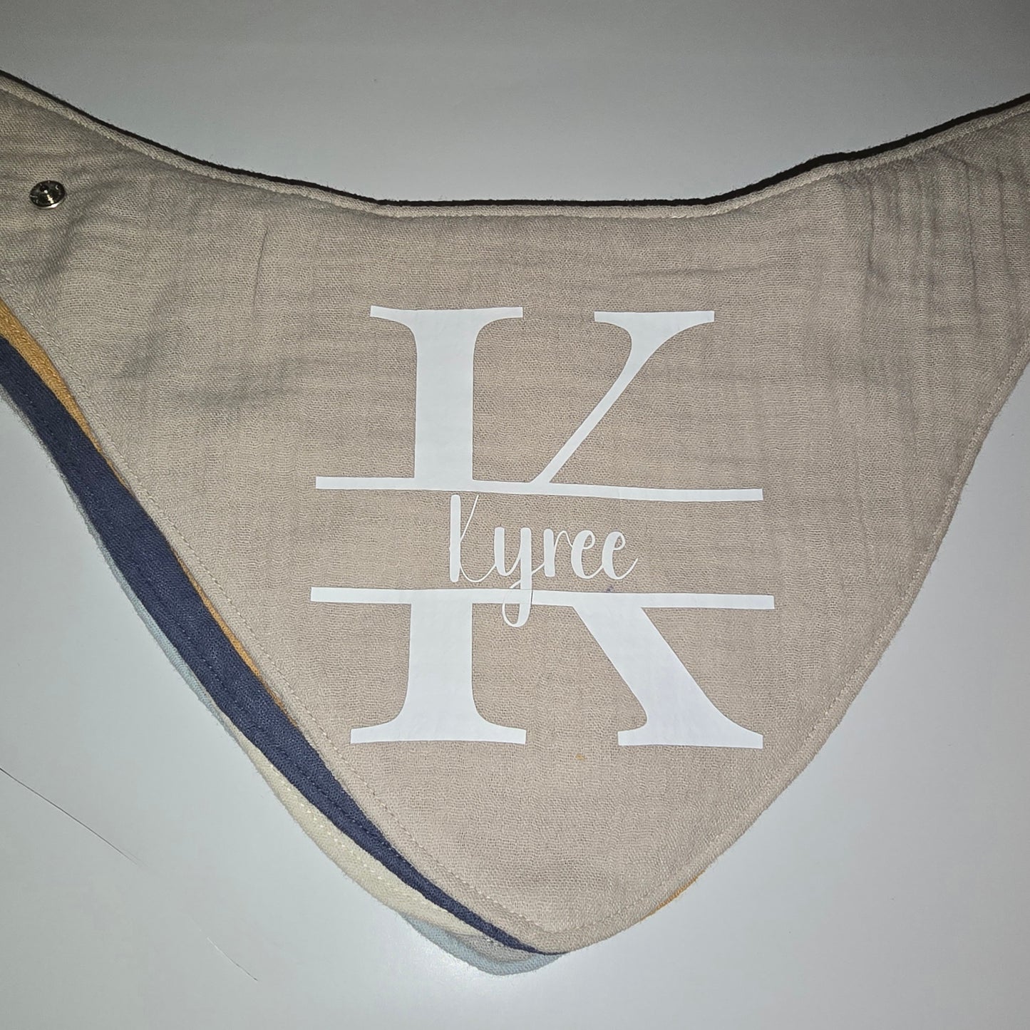 Set of 3 Muslin Bandana Bibs